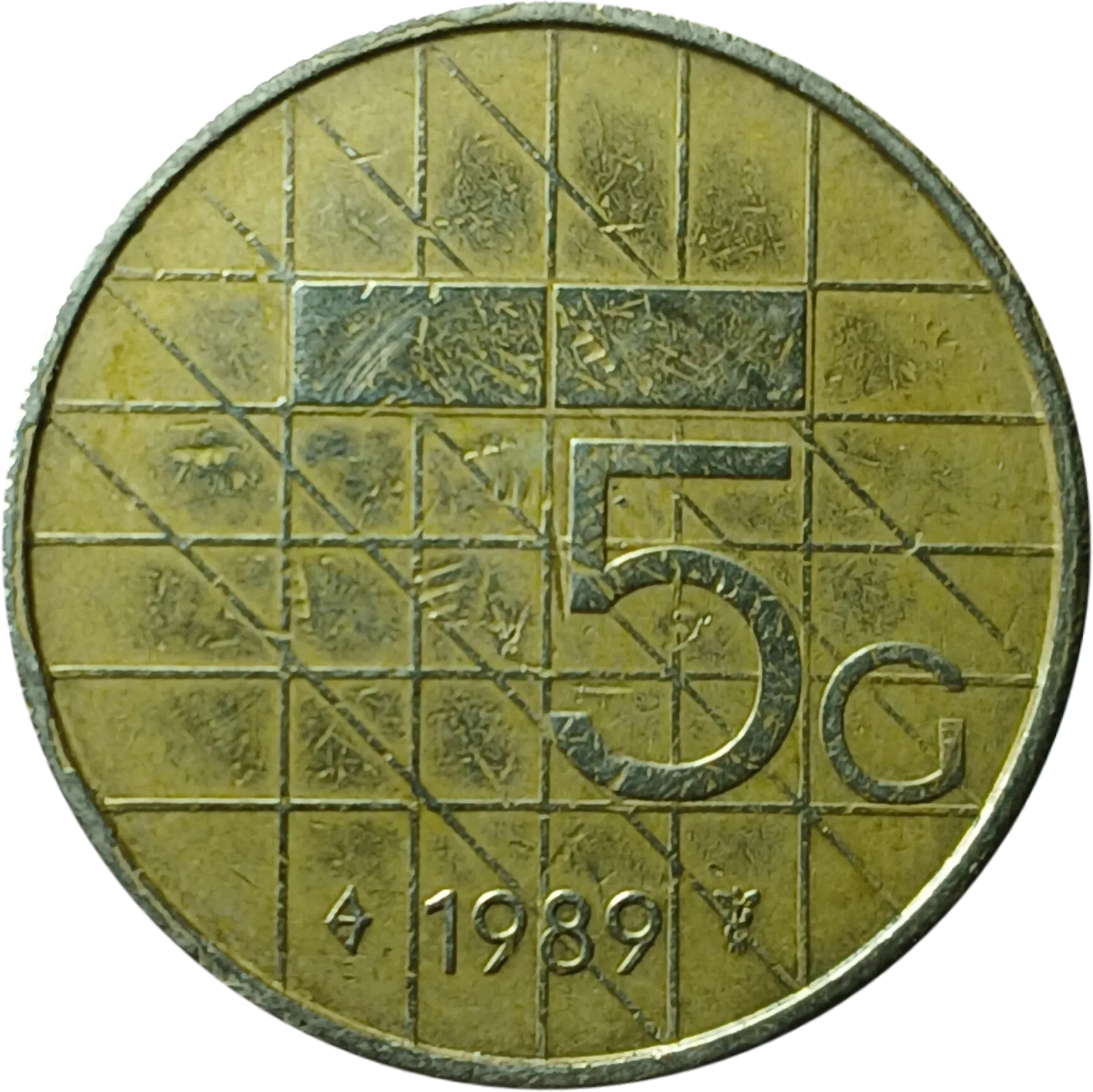 سکه هلند ۵ سنت هلند ملکه بئاتریکس